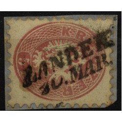 Österreich 1864 5kr, LANDEK (Tirol)