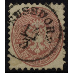 Österreich 1864 5kr, NUSSDORF (Wv) Mü:20Punkte!