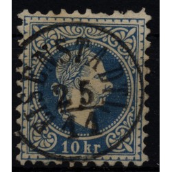 Österreich 1867 10kr, schöne Farbe! EISENSTADTL (B) Kl:40P! Schön!