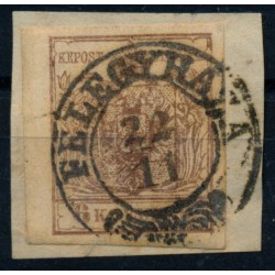 Österreich 1850 6kr, MP, Type III. FÉLEGYHÁZA (Ungarn)