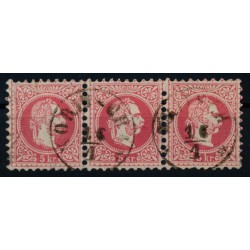 Österreich 1867 3*5kr 3-STREIFEN! KORITSCHAN (M) Kl:20Punkte! Schön!
