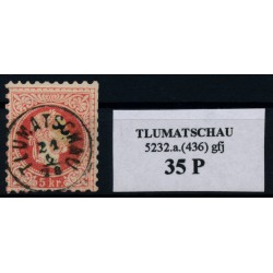 Österreich 1867 5kr, TLUMATSCHAU (M) Kl:35Punkte!