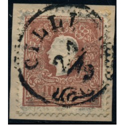 Österreich 1858 10kr, Type II. ZENTRIERT! CILLI (St)