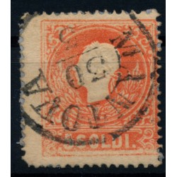 LOMBARDEI-VENETIEN 1858 5sld. Type II. BREITES FORMAT! MANTOVA.