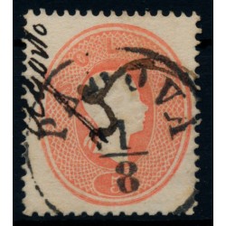 LOMBARDEI-VENETIEN  1861 5sld. PADOVA+HANDSCHRIFT! Schön und attraktiv!