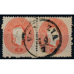 LOMBARDEI-VENETIEN  1861 2*5sld. PAAR! VENEZIA. Schön!
