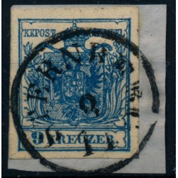 Österreich 1850 9kr, MP, Type III. STERNBERG (M) Schön!