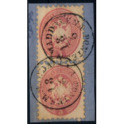 LOMBARDEI-VENETIEN 1864 2*5sld. PAAR! PONTE S.M.MADDALENA.