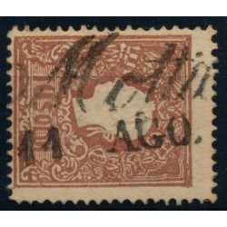 LOMBARDEI-VENETIEN 1858 10sld. Type II. MOTTA