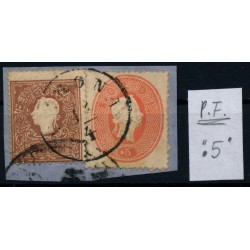 LOMBARDEI-VENETIEN 1858/61 MISCHFRANKATUR:10+5sld. VERONA+WIEN, P.F.!