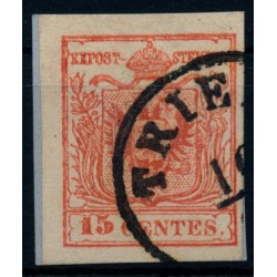 Österreich 1850 15C TRIENT (Tirol) kW:750,-€!!! 'CENTES' mit ÖSTERREICH