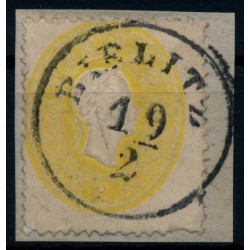 Österreich 1861 2kr, gelb, BIELITZ (Sch)