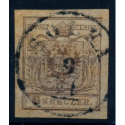 Österreich 1850 6kr Quadrill.Papier! FEHLER im DATUM! SOLKA (Bukowina)