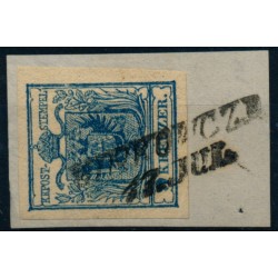 Österreich 1850 9kr, HP, Type III.a, WINKOWCZE (Km) Mü:12P! Schön!