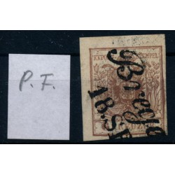 Österreich 1850 6kr, MP, Type III. PLATTENFEHLER! BREGENZ (V) Sehr schön