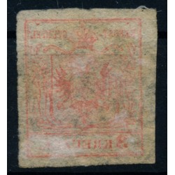 Österreich 1850 3kr, HP, Type III. FARBTIEF! ABKLATSCH! LIENZ/TIROL