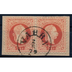 Österreich 1867 2*5kr PAAR! Feiner Druck! VAHRN (Tirol) Kl:50P! Schön!