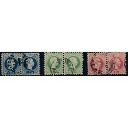 Österreich 1867 3Stk. PAARE! Schönes Lot!