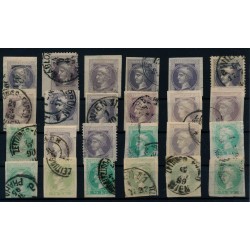 Österreich 1867- 24Stk. Zeitungsmarken! Interessantes Lot!
