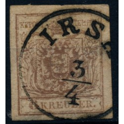 Österreich 1850 6kr, MP, Type III. IRSA (U) Mü:12P!