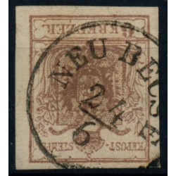 Österreich 1850 6kr, MP, Type III. NEU BECSE (Tb) Mü:12P!