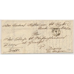 Österreich 1857 Brief (Inhalt) BRUCK a/M. nach UNGARN! Nach GÜSSING.