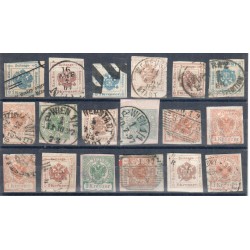 Österreich 18Stk. Zeitungsstempelmarken! Interessantes Lot!