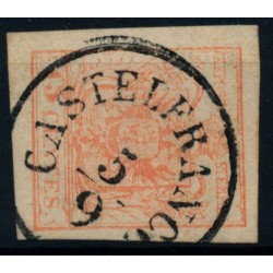 LOMBARDEI-VENETIEN 1850 15C, MP, Type III. CASTELFRANCO