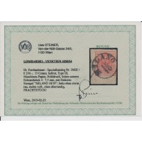 LOMBARDEI-VEN 1850 15C HOHLDRUCK! ECKRAND:4:7,5mm! Kw:230,-€! MILANO VÖB