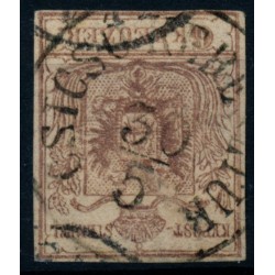 Österreich 1850 6kr, MP, Type III. CSICSÓ KERESZTÚR (Sb) Mü:35P!