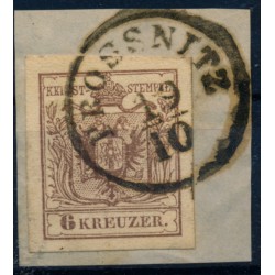 Österreich 1850 6kr, MP, Type III. PROSSNITZ (M) Sehr schön und frisch!