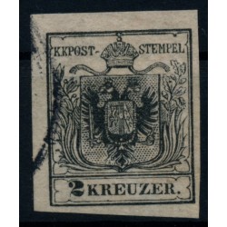 Österreich 2kr NEUDRUCK! Mit falschem Stempel! Interessant!