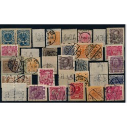 36Stk.Marken! ÖSTERREICH PERFINS! Interessantes Lot!