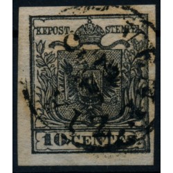 LOMBARDEI-VENETIEN 1850 10C, HP, Type I.a, Kw:110,-€! VENEZIA. VÖB!