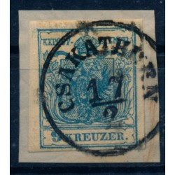 Österreich 1850 9kr, MP, Type III. CSAKATHURN (M) Mü:10P!