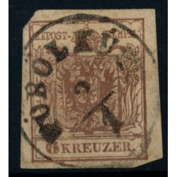 Österreich 1850 6kr, MP, Type III. KÖBÖLKÚT (U) Mü:50P!