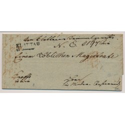 Österreich 1842 Brief (Inhalt) KLATTAU (B) Schön!