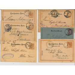 Österreich 188.- 6Stk. Sendungen! Interessantes Lot!