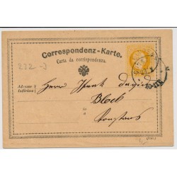 Österreich 18.. 2kr, Karte BLUDENZ (V)