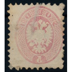 LOMBARDEI-VENETIEN 1864 5sld. Stark verzähnt! ABKLATSCH! Schön!