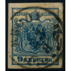 Österreich 1850 9kr, MP, Type III. BRODY (Galizien)