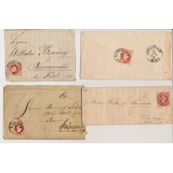 Österreich 187.- 4Stk.Sendungen! Interessantes Lot!