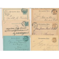 Österreich 188.- 6Stk. Sendungen! Interessant!