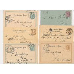 Österreich 188.- 6Stk. Sendungen! Interessant!