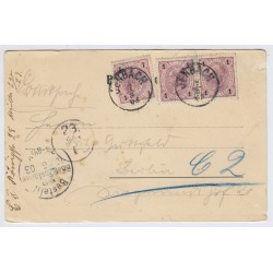 Österreich 1903 3*1h auf ANSICHTSKARTE JENBACH (Tirol) Schön!