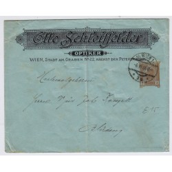 Österreich 190. 3h GA-Umschlag. Schön! WIEN nach BLUDENZ.