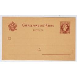 Österreich 18.. 2kr Karte (SLOVENIA) UNGERBRAUCHT! Sehr schön!
