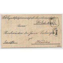 Österreich 1854 Brief (Inhalt) PRAG. Schön!