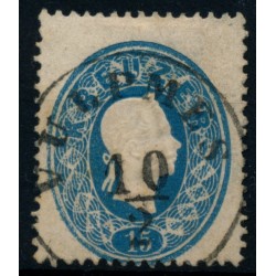 ÖSTERREICH 1861 15kr, VULPMES (Tirol) Mü:50P!