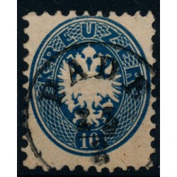 ÖSTERREICH 1864 10kr, PADE (Tb) Mü:70P!
